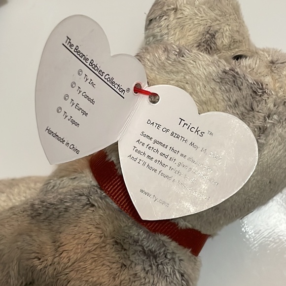 Ty Beanie Baby * Tricks * Date of Birth: May 14, 2000 - Picture 8 of 9